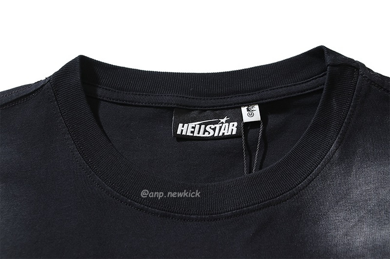 Hellstar Classic T Shirt Black White Fw23 (6) - newkick.vip